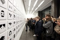The Second Polish Exhibition of Graphic Symbols, opening of the exhibition, 13/11/2015, photo by Bartosz Stawiarski