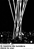 Ulotka 9 promieni światła na niebie wydana przez Galerię Foksal w czasie Assemblage’u Zimowego, 1969, Archiwum Galerii Foksal