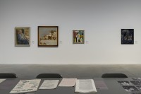Widok wystawy "Anka Ptaszkowska. Przypadkiem" w Muzeum Sztuki Nowoczesnej w Warszawie (17.02-23.04.2023), fot. Daniel Chrobak.