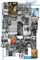 Collage from the “Farmhands in Factories and Boas in Brasseries” exhibition entitled "Sport". Graphic design: Paweł Olszczyński