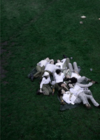 Realizacja filmu Yael Bartany,
"Mur i wieża", fot. Magda Wunsche, 2009