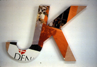 John Knight - Logotype (project for documenta 7), 1982, Courtesy of the artist and Rüdiger Schöttle Gallery, Munich 