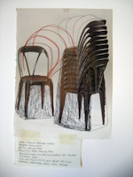Carlos Bunga, "French Terrace Chair", 2008