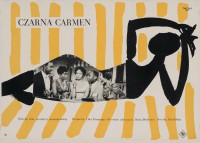 Wojciech Fangor, "Czarna Carmen", 1956, 61x86,5, offset