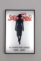 Sanja Iveković, Invisible Women of Solidarity, light box, 2009. Collection of the Museum of Modern Art in Warsaw.