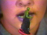 Gloria Camiruaga, Popsicles, video, 1982–1984. Courtesy of Video Out Distribution.