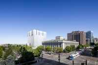 Budynek Sądu Federalnego w Salt Lake City, Utah, Stany Zjednoczone (2014) – panorama centrum miasta, fot. dzięki uprzejmości Thomas Phifer and Partners
