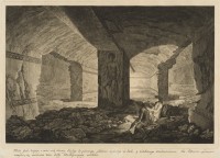 Christopher Norton (active 1760–1799) after Franciszek Smuglewicz (1745–1807), "Interior Views of Etruscan Tombs in Tarquinia", 1765–1767.
Etching, Inw.zb.d. 20490