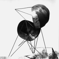 Magdalena Więcek
Arrival / Spatial composition (sketch), 1967
Height ca. 50 cm
Photo: M. Holzman
Courtesy Daniel Wnuk