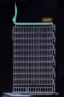Koncepcja plastyczna reklamy świetlnej "Foton", 1971, Archiwum firmy PUR „REKLAMA”, Muzeum Sztuki Nowoczesnej w Warszawie