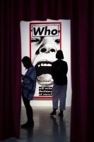 Widok wystawy "Kto napisze historię łez. Artystki o prawach kobiet" (26.11.2021-13.02.2022) w Muzeum Sztuki Nowoczesnej w Warszawie, fot. Sisi Cecylia.