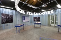 View of the exhibition "Radical Pedagogies: Reconstructing Architectural Education", 7th edition of Warsaw Under Construction Festival. Photo by B. Stawiarski