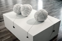 Maria Bartuszová, Untitled, 1985-7, gypsum, rope, photo by G. Bodnár, the courtesy of Bartusz Family