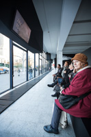 Oprowadzanie kuratorskie prowadzone przez Tomasza Fudalę, fot. Bartek Stawiarski