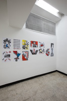 Prace uczestników warsztatów "Reklama to sztuka", prowadzonych przez Magdę i Artura Frankowskich, fot. Bartek Stawiarski